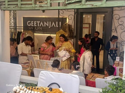Exhibition and media coverage of Gramin Pragati Samiti